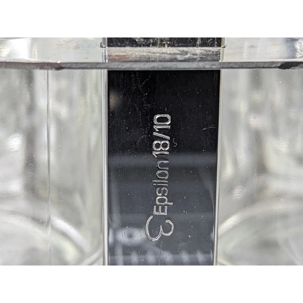 Borgonovo Condiment Set Salt Pepper‎ Metal Holder Italy
